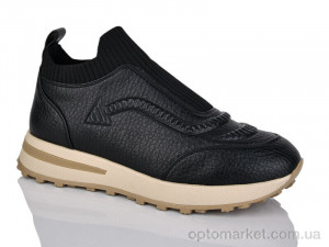 Кросівки жіночі F499-F Lino Marano чорний  оптом от Optomarket