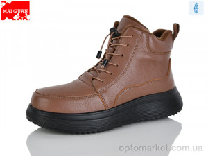Черевики жіночі F51-5 Maiguan коричневий оптом от Optomarket