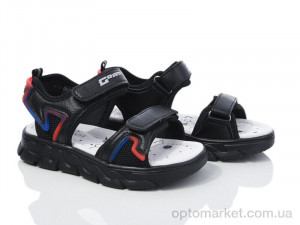 Сандалі дитячі F51002-E Girnaive чорний  оптом от Optomarket