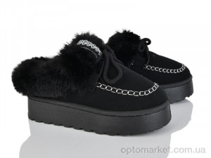 Уги жіночі F553-1 Xifa чорний  оптом от Optomarket