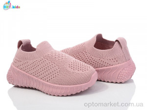 Кросівки дитячі F555-1-6 BBT рожевий  оптом от Optomarket
