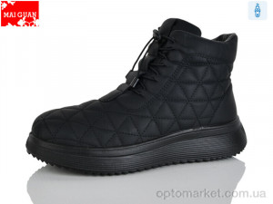 Черевики жіночі F56-1 Maiguan чорний  оптом от Optomarket