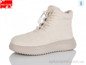 Черевики жіночі F56-2 Maiguan бежевий оптом от Optomarket