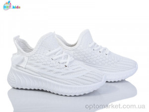 Кросівки дитячі F568-2-2 BBT білий  оптом от Optomarket