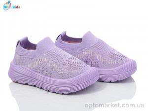 Кросівки дитячі F571-1-5 BBT фіолетовий  оптом от Optomarket