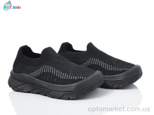 Кросівки дитячі F571-2-2 BBT чорний оптом от Optomarket