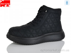 Черевики жіночі F58-1 Maiguan чорний оптом от Optomarket