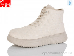 Черевики жіночі F58-2 Maiguan бежевий  оптом от Optomarket