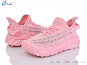 Кросівки дитячі F582-3-3 BBT рожевий  оптом от Optomarket