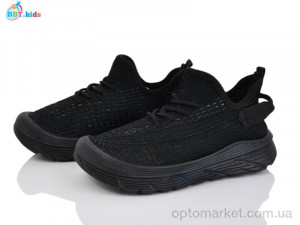 Кросівки дитячі F582-3-7 BBT чорний  оптом от Optomarket