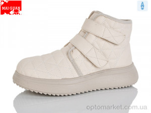 Черевики жіночі F59-2 Maiguan бежевий  оптом от Optomarket