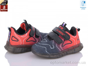 Кросівки дитячі F6 black-red Clibee червоний  оптом от Optomarket