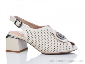 Босоніжки жіночі F622-8L Lino Marano бежевий оптом от Optomarket