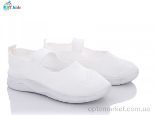 Туфлі дитячі F6358-2 BBT білий  оптом от Optomarket
