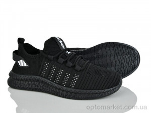 Кросівки жіночі F68-76 Ideal чорний оптом от Optomarket