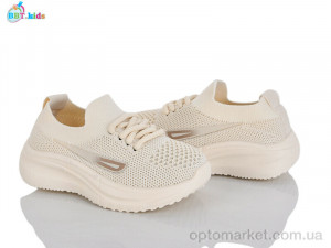 Кросівки дитячі F789-1-5 BBT бежевий оптом от Optomarket