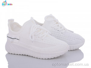 Кросівки дитячі F81-2-2 BBT kids білий  оптом от Optomarket