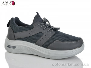 Кросівки чоловічі F81 Jiao Li Mei сірий  оптом от Optomarket