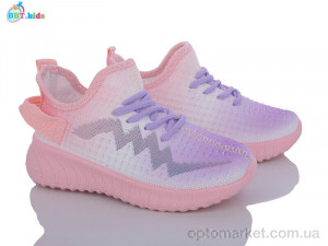 Кросівки дитячі F82-2-9 BBT kids рожевий  оптом от Optomarket