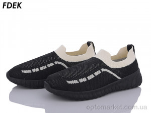 Кросівки жіночі F9019-1 Fdek чорний  оптом от Optomarket