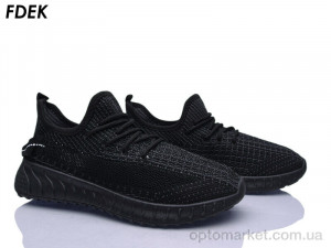Кросівки жіночі F9300-1 Fdek чорний оптом от Optomarket