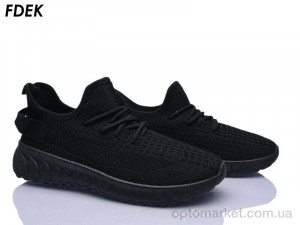 Кросівки жіночі F9300-6 Fdek чорний оптом от Optomarket