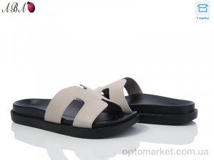 Шльопанці жіночі F9ABA03-7 L&M сірий  оптом от Optomarket