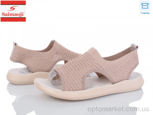 Босоніжки жіночі FA121-15 Saimaoji коричневий  оптом от Optomarket
