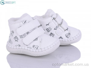 Пінетки дитячі FD120 white Apawwa білий  оптом от Optomarket