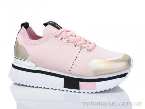 Кросівки жіночі FDP1656-37 Egga рожевий оптом от Optomarket