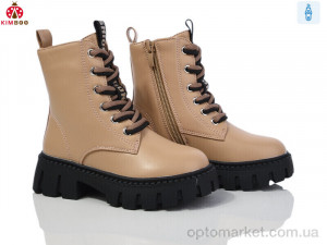 Черевики дитячі FG24172-2T Kimbo-o коричневий оптом от Optomarket