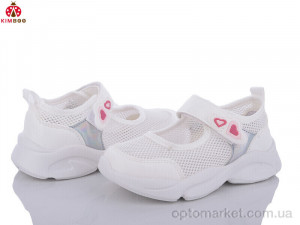 Кросівки дитячі FG2436-2C Kimbo-o білий  оптом от Optomarket