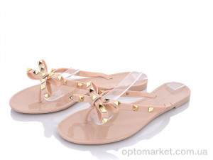 Шльопанці жіночі FG520 Teetspace бежевий  оптом от Optomarket