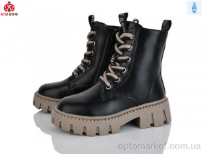 Черевики дитячі FG596-2A Kimbo-o чорний  оптом от Optomarket