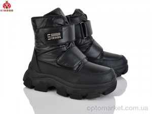 Черевики дитячі FG602-3A Kimboo чорний  оптом от Optomarket
