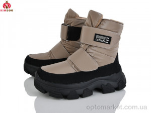 Черевики дитячі FG602-3T Kimboo коричневий  оптом от Optomarket