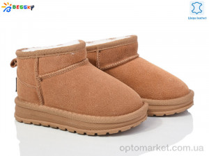 Уги дитячі FJ3814-2B Bessky коричневий  оптом от Optomarket