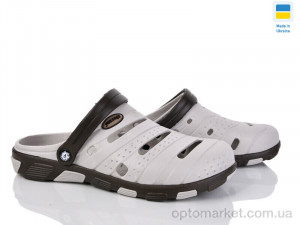 Крокси чоловічі Форсаж бежево-коричневий Fogo бежевий  оптом от Optomarket