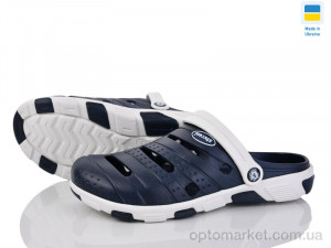 Крокси чоловічі Форсаж синьо-сірий Fogo синій  оптом от Optomarket