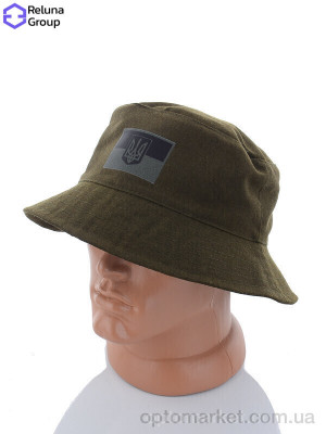 Панама чоловічі FR010-1 khaki Reluna Group хакі  оптом от Optomarket