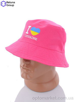 Панама чоловічі FR012-4 pink Reluna Group рожевий  оптом от Optomarket