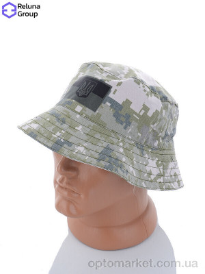 Панама чоловічі FR013-1 khaki Reluna Group хакі  оптом от Optomarket