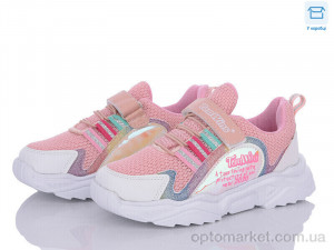 Кросівки дитячі FS01 (08) beyaz-pembe-sari Tom wins рожевий  оптом от Optomarket