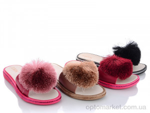 Шльопанці жіночі FY020-1A mix Lion мікс  оптом от Optomarket