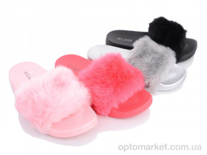 Шльопанці жіночі FY85A mix Lion мікс  оптом от Optomarket