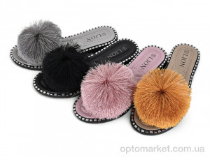 Шльопанці жіночі FYG57-2 mix Lion мікс  оптом от Optomarket