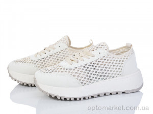 Кросівки жіночі G06-5 Baolikang бежевий  оптом от Optomarket