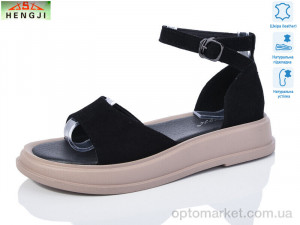 Босоніжки жіночі G09-6 Hengji чорний  оптом от Optomarket