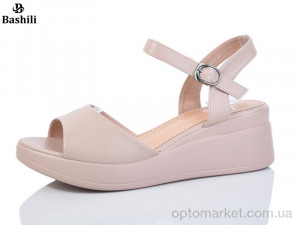 Босоніжки жіночі G1-5 Башили бежевий  оптом от Optomarket