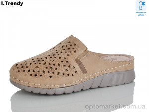 Сабо жіночі G101-3 Trendy коричневий  оптом от Optomarket